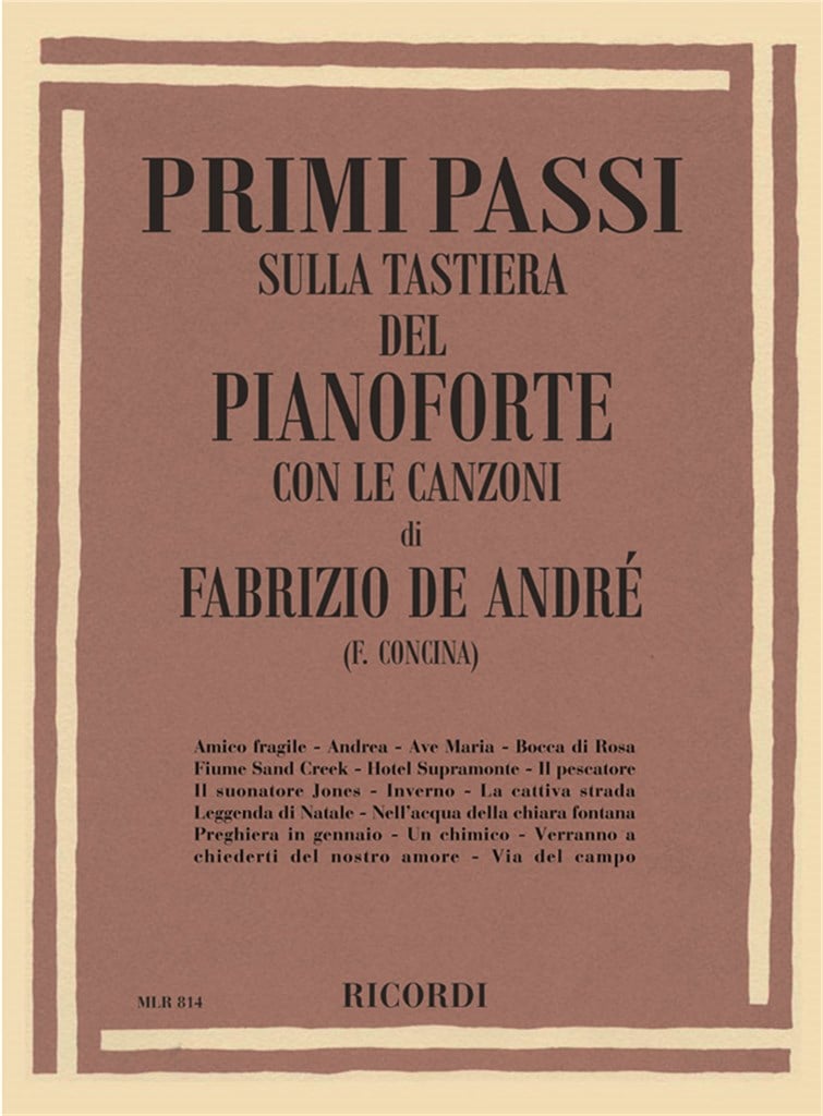 Primi Passi: Fabrizio De Andre'